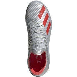 Kopačky Adidas X 19.1 Fg Jr F35683 šedá šedá 2