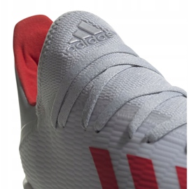Kopačky Adidas X 19.3 Tf M F35374 vícebarevný šedá 1 Kopačky Adidas X 19.3 Tf M F35374 vícebarevný šedá 1