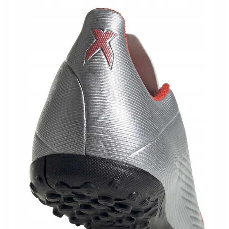 Kopačky Adidas X 19.4 Tf M F35344 vícebarevný stříbro 2