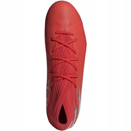 Kopačky Adidas Nemeziz 19.3 Tf M F34427 červený červený 1