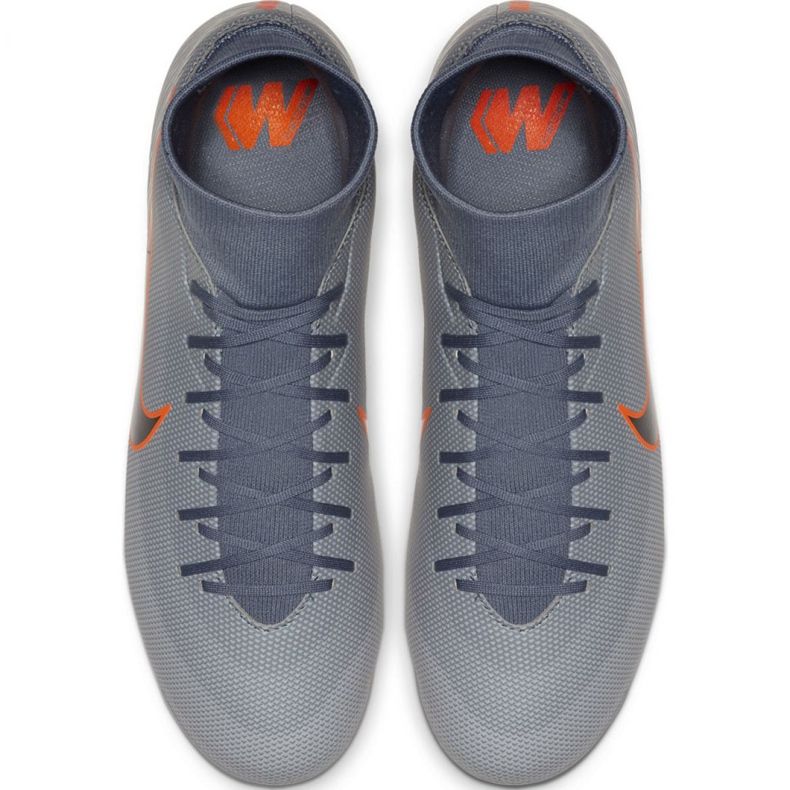 Kopačky Nike Mercurial Superfly 6 Academy FG / MG M AH7362-408 červený šedá 1