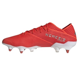 Kopačky Adidas Nemeziz 19.1 Sg M F99855 červený červený 1