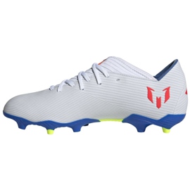 Kopačky Adidas Nemeziz Messi 19.3 Fg M F34400 bílý bílý 1