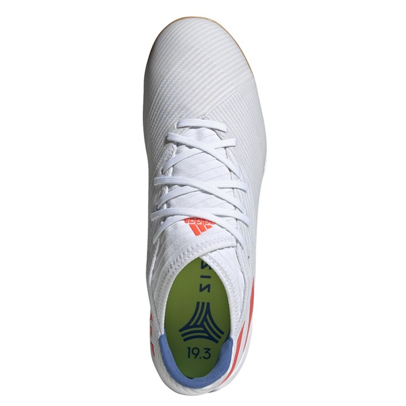 Sálová obuv adidas Nemeziz Messi 19.3 In M F34431 bílý bílý 2 Sálová obuv adidas Nemeziz Messi 19.3 In M F34431 bílý bílý 2