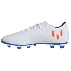 Kopačky Adidas Nemeziz Messi 19.4 Fg M F34401 vícebarevný bílý 1 Kopačky Adidas Nemeziz Messi 19.4 Fg M F34401 vícebarevný bílý 1