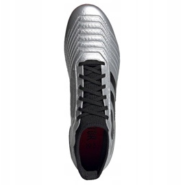 Kopačky Adidas Predator 19.3 Ag M F99989 vícebarevný stříbro 2