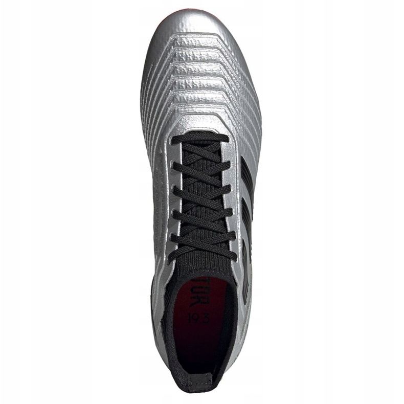 Kopačky Adidas Predator 19.3 Ag M F99989 vícebarevný stříbro 2