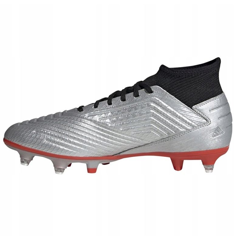 Kopačky Adidas Predator 19.3 Sg M F99992 vícebarevný stříbrný 1