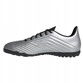 Kopačky Adidas Predator 19.4 Tf M F35634 vícebarevný stříbrný 1