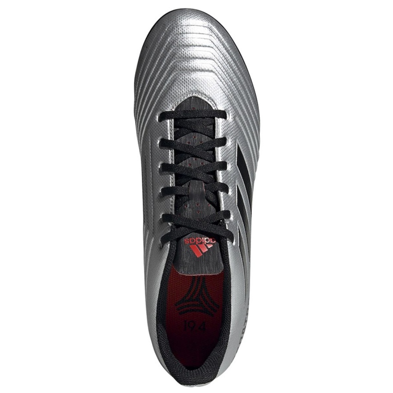 Kopačky Adidas Predator 19.4 Tf M F35634 vícebarevný stříbro 2