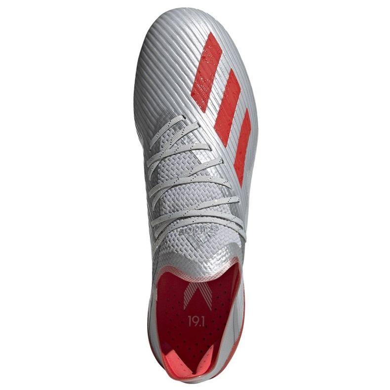 Kopačky Adidas X 19.1 Sg M F35311 vícebarevný stříbrný 2 Kopačky Adidas X 19.1 Sg M F35311 vícebarevný stříbrný 2