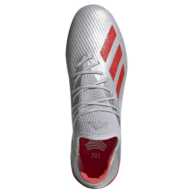 Kopačky Adidas X 19.1 Tf M G25752 vícebarevný stříbro 2