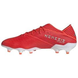 Kopačky Adidas Nemeziz 19.1 Fg M F34408 červený červený 1