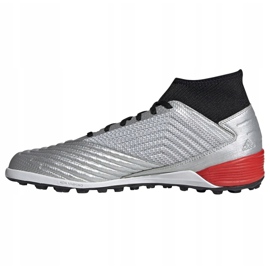 Kopačky Adidas Predator 19.3 Tf M F35629 šedá stříbro 1