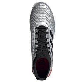 Kopačky Adidas Predator 19.3 Tf M F35629 šedá stříbro 2