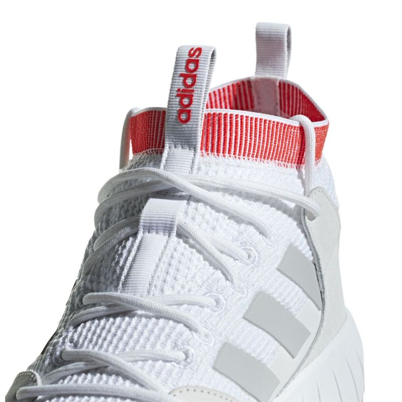 Boty Adidas Questarstrike Mid M G25775 bílý červený 2