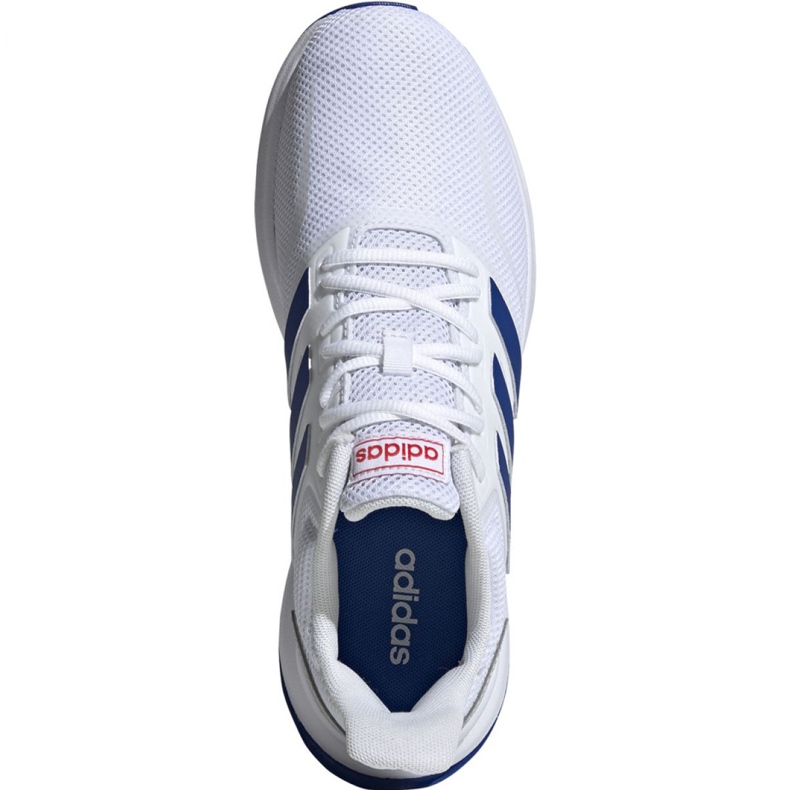 Běžecké boty adidas Runfalcon M EF0148 bílý modrý 2