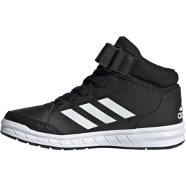 Boty Adidas AltaSport Mid K Jr G27113 černá 1