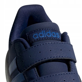 Boty Adidas Hoops 2.0 Cmf C Jr EE9000 námořnická modrá 2