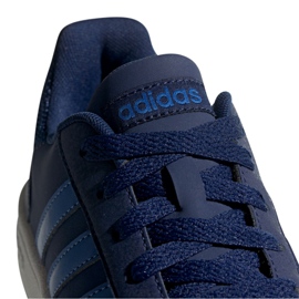 Boty Adidas Hoops 2.0 K Jr EE8999 námořnická modrá 2
