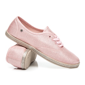 Balada Lehké SNEAKERS, Espadrilles růžový 1