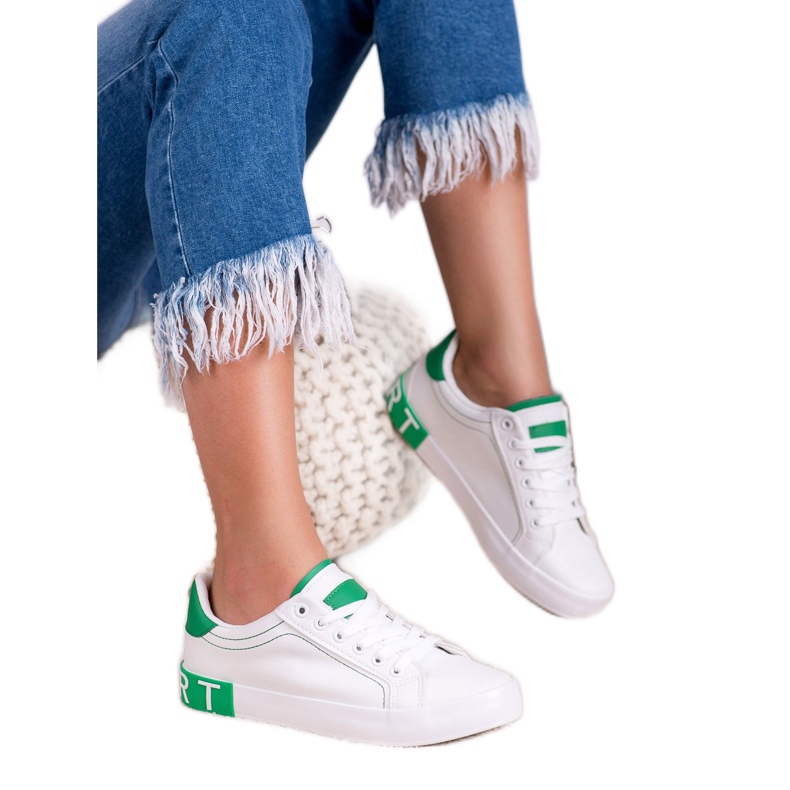 SHELOVET Stylové tenisky bílý 1