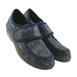 Dámské boty Befado pu 984D015 námořnická modř 4