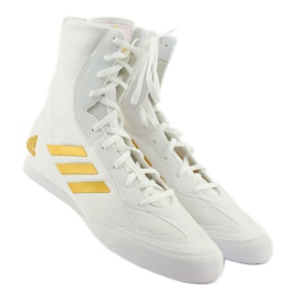 Boxerské boty Adidas Box Hog Plus bílý 4
