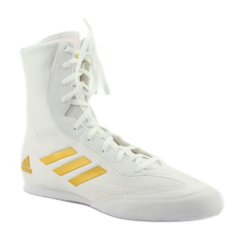Boxerské boty Adidas Box Hog Plus bílý 1