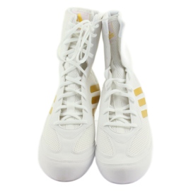 Boxerské boty Adidas Box Hog Plus bílý 3