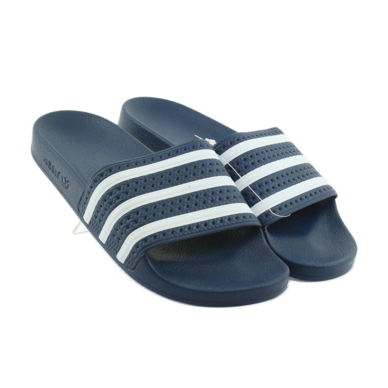 Pantofle Adidas Adilette námořnická modrá 4