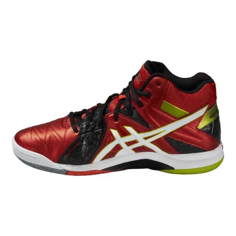 Volejbalové boty Asics Gel-Cyber ​​Sensei 6 Mt M B503Y-2101 vícebarevný červený 1