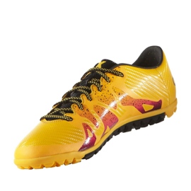 Kopačky Adidas X 15.3 Tf M S74660 pomerančový pomerančový 2