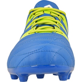 Kopačky Adidas Ace 16.3 FG / AG M Leather AF5163 modrý modrý 2