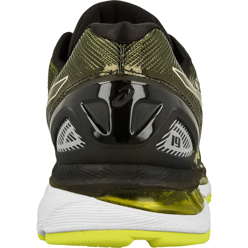 Běžecké boty Asics Gel-Nimbus 19 M T700N-9007 černá žlutá 2