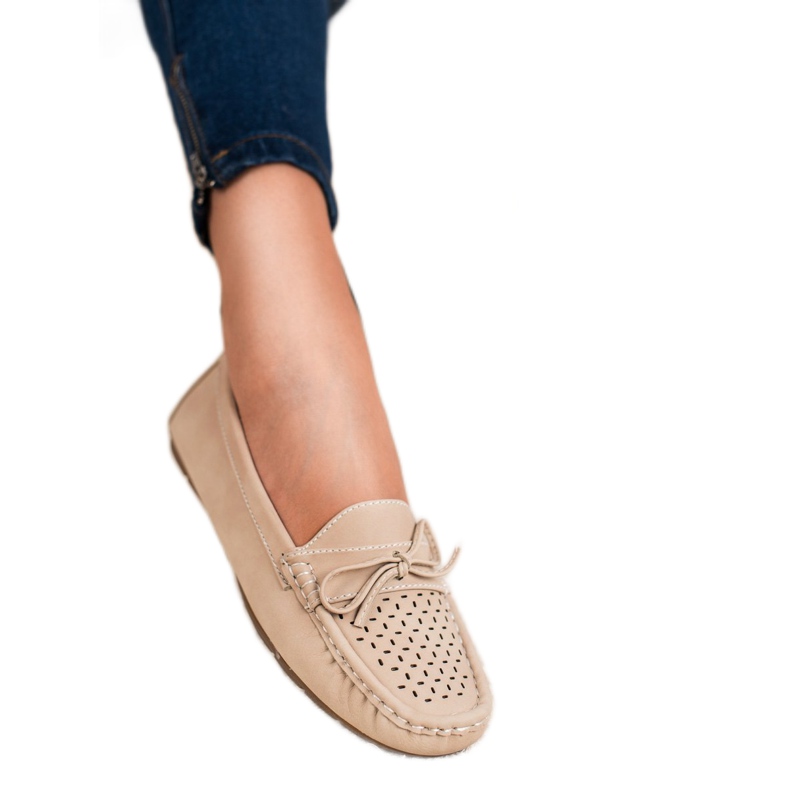 SHELOVET Příležitostné mokasíny hnědý 2