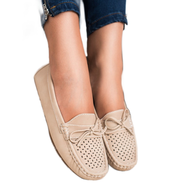 SHELOVET Příležitostné mokasíny hnědý 1