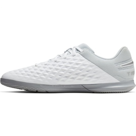 Sálová obuv Nike Tiempo Legend 8 Club Ic M AT6110-100 bílý bílý 2