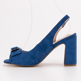 SHELOVET Sandály Na Baru modrý 1 SHELOVET Sandály Na Baru modrý 1