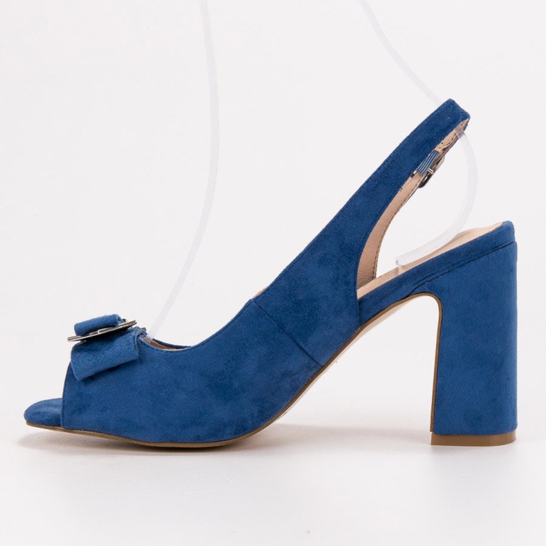 SHELOVET Sandály Na Baru modrý 1 SHELOVET Sandály Na Baru modrý 1