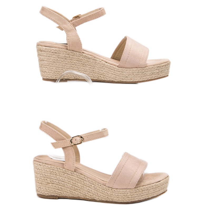 Vices Sandály Na Platformě hnědý 2