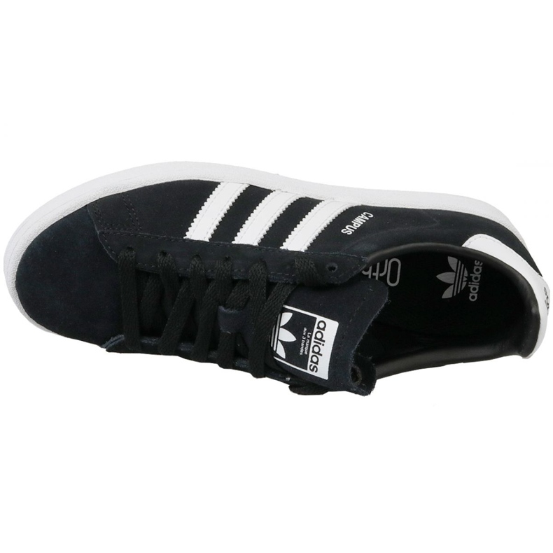 Boty Adidas Originals Campus Jr BY9580 černé černý 2