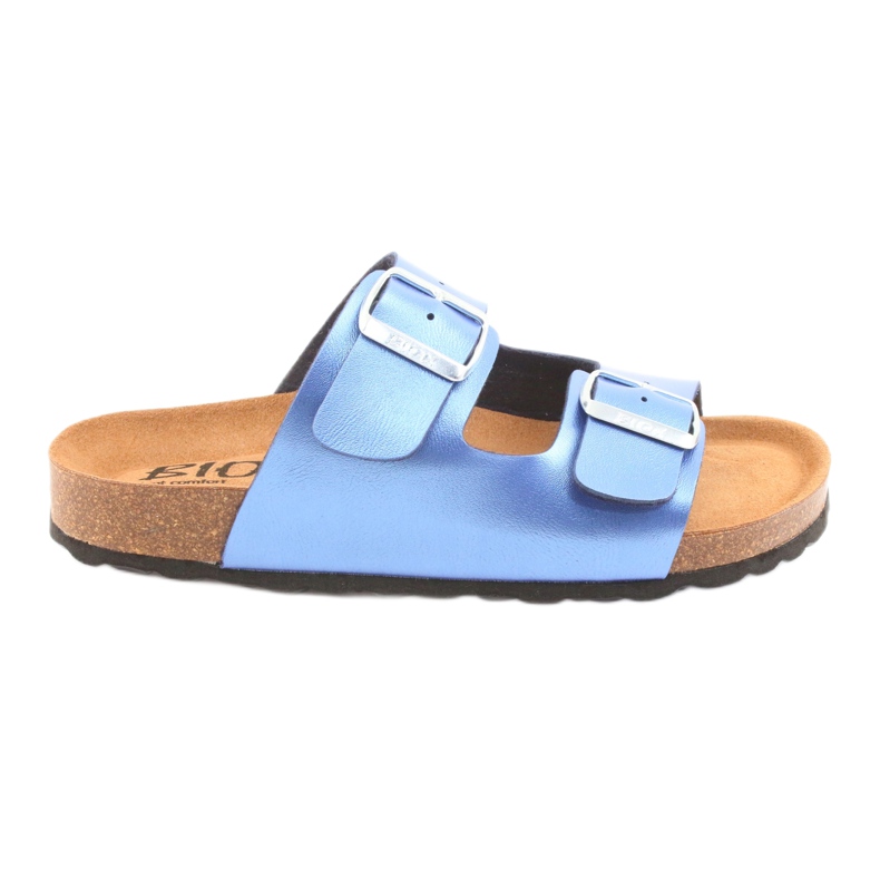 Zdravotní pantofle IZZI, BIOX Alex modré modrý 6 Zdravotní pantofle IZZI, BIOX Alex modré modrý 6