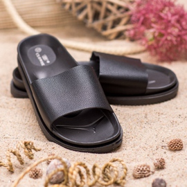 Clowse Černé dámské pantofle černá 2