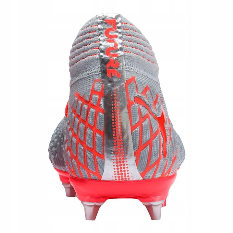 Kopačky Puma Future 4.1 Netfit Mx Sg M 105676-01 červený šedá 1