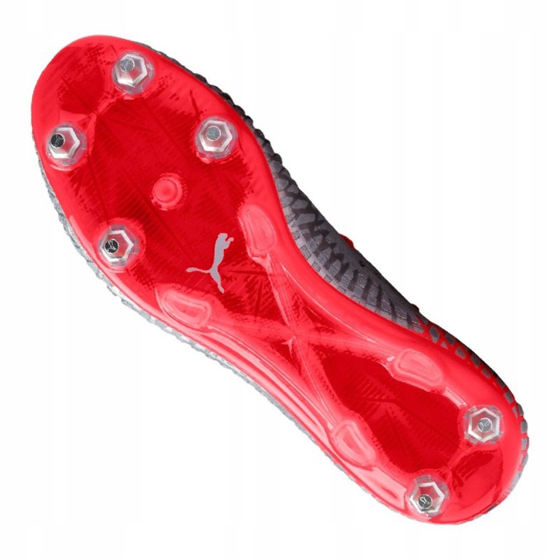 Kopačky Puma Future 4.1 Netfit Mx Sg M 105676-01 červené šedá 2