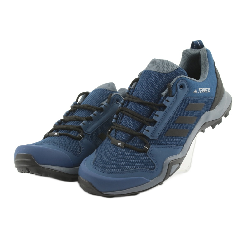 Trekové boty adidas Terrex AX3 M BC0527 černý námořnická modř šedá 2