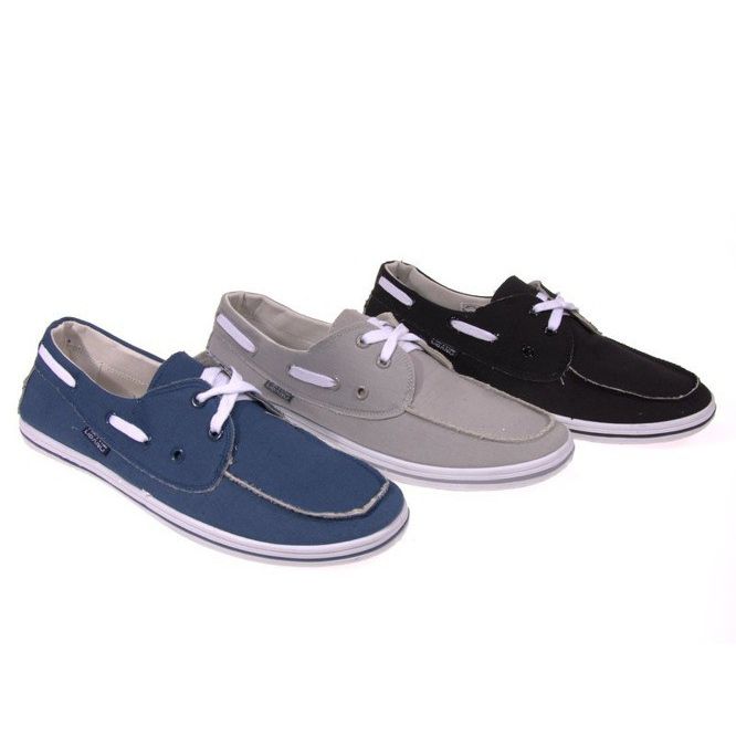 Námořnické mokasíny 417 Black černá 1