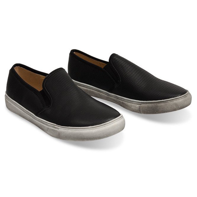 Nazouvací tenisky Slip On 2207 černá černý 1