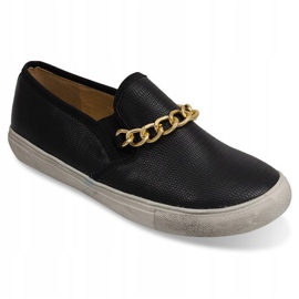 Tenisky Slip On 7064 černé černá 1